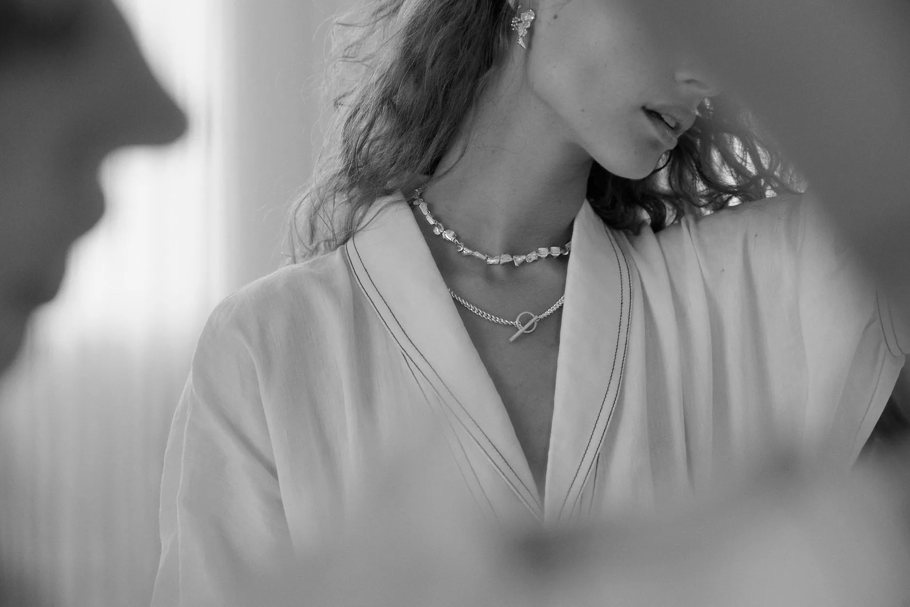 Veil Necklace  | Silver