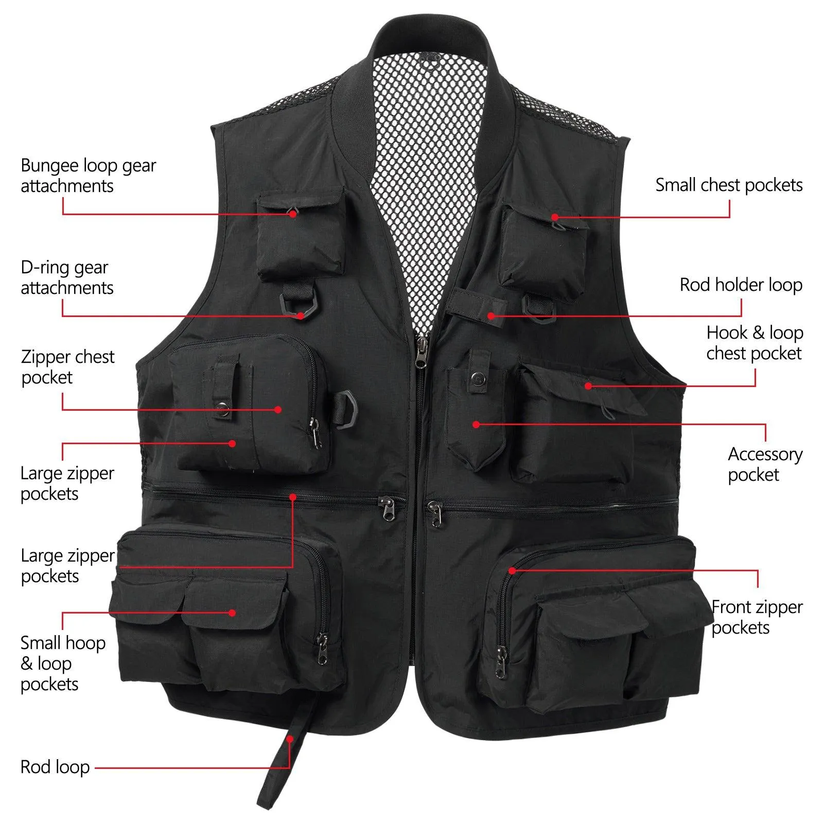 Versatile V1 Utility Vest for Men Women