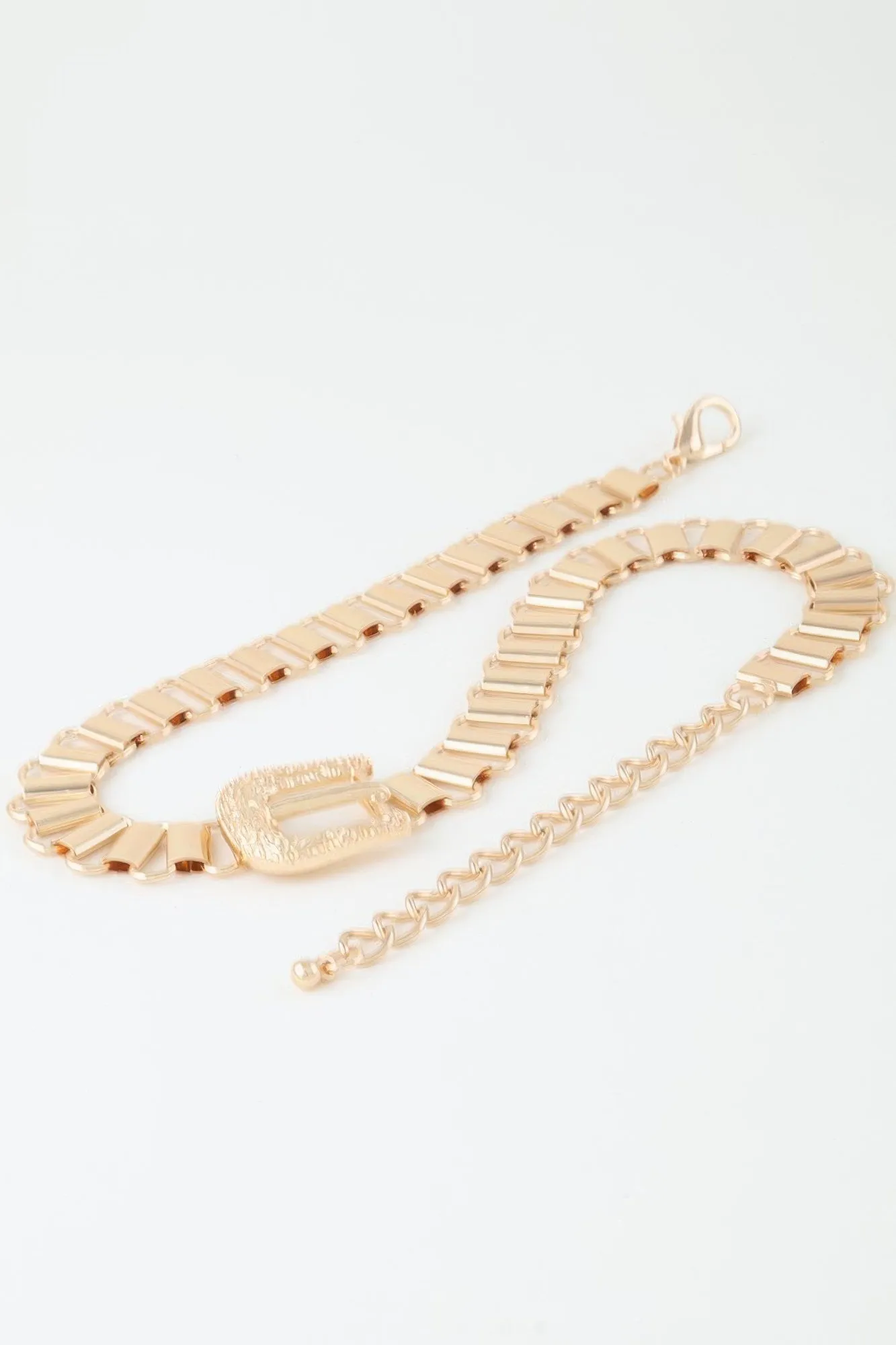 Vintage Buckle Necklace