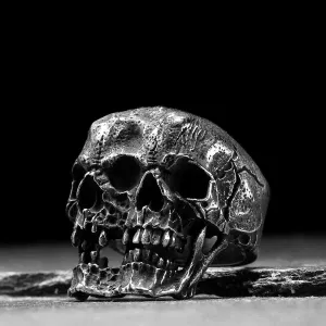 Vintage Gothic Skull Ring