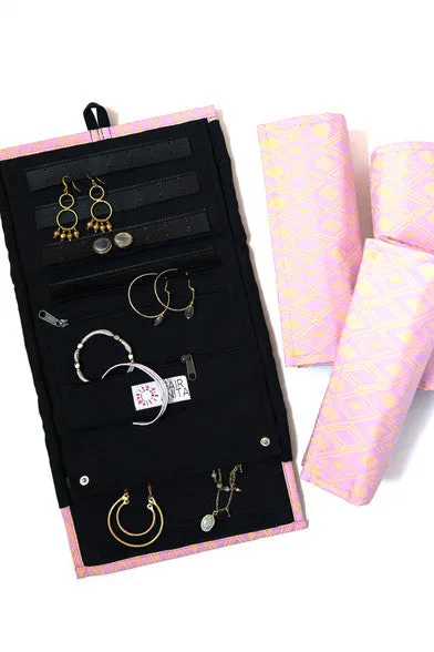 Wayfarer Jewelry Roll Travel Case