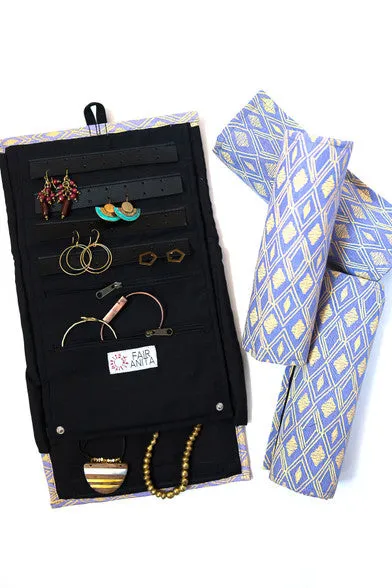 Wayfarer Jewelry Roll Travel Case