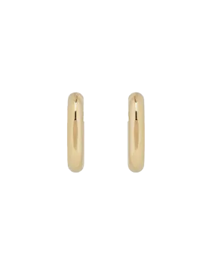 XL Link Simple Hoop Earrings