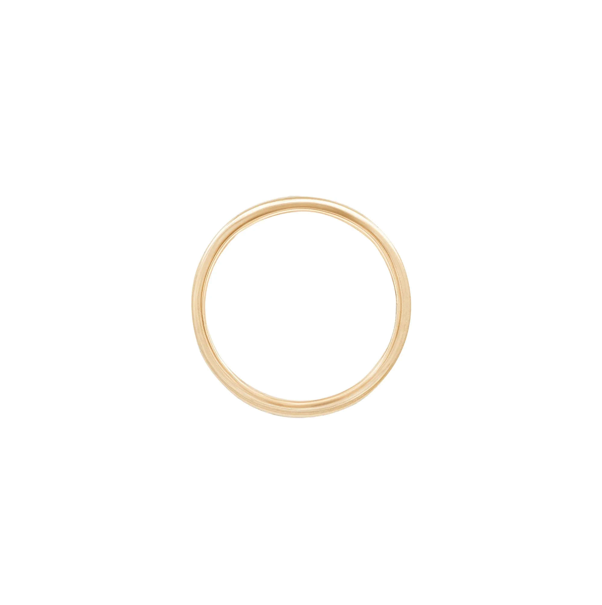 Yours & Mine 2mm Wedding Ring - 14k Gold